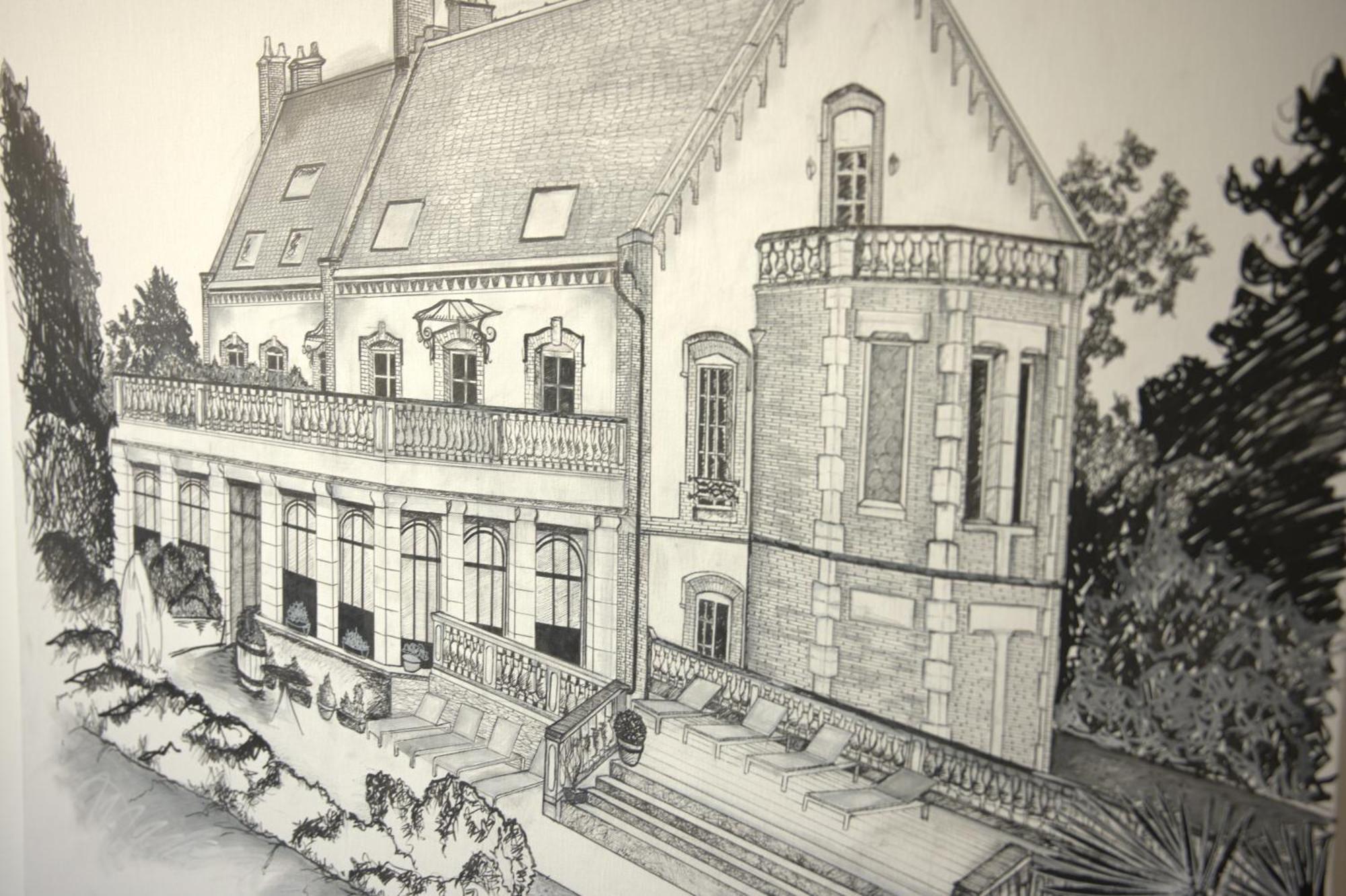Hotel La Villa Eugene Épernay Buitenkant foto